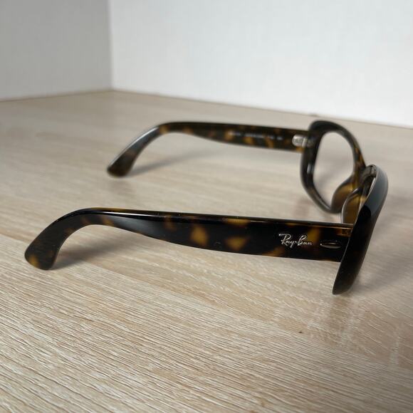 Ray-Ban JACKIE OHH RB4101 710 Cat Eye Tortoise Shell Italy FRAMES ONLY - Picture 8 of 8